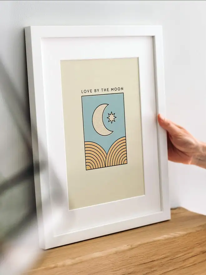 'Love By The Moon' Giclee Print