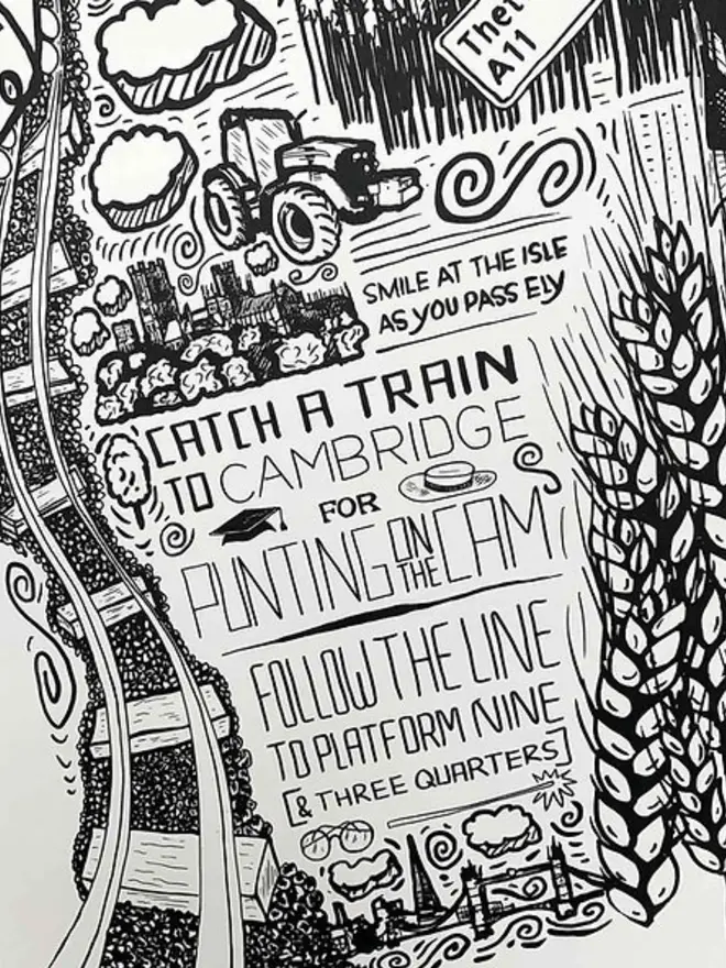 Norfolk Poster Wall Art Zoom2