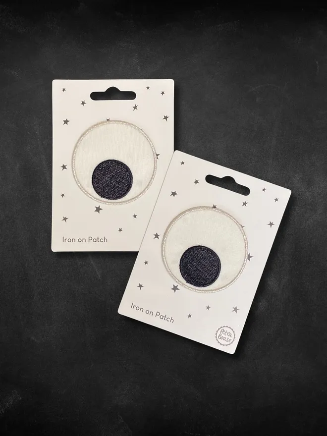 Googly eye iron on patches |Petra Boase