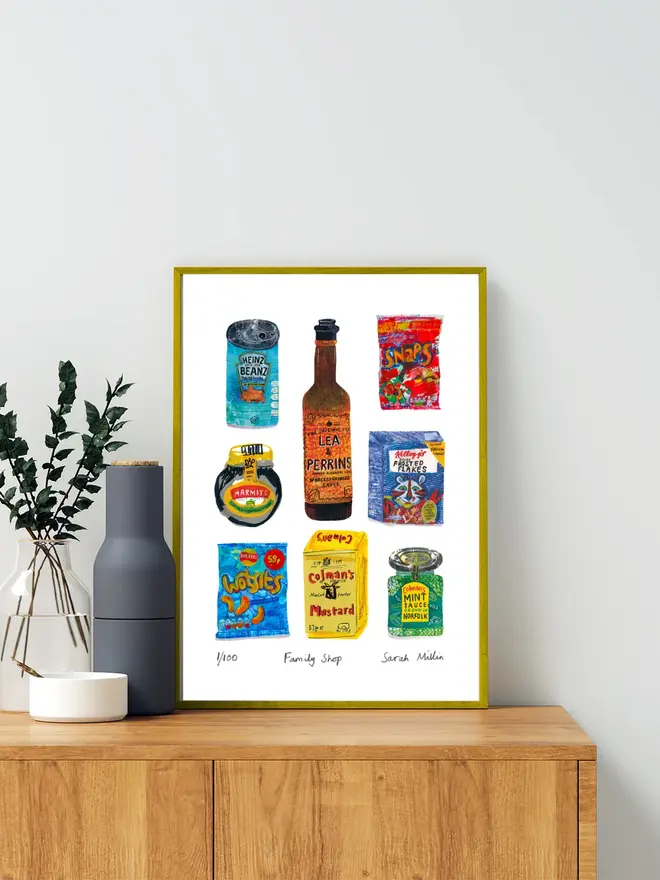 Family Shop Fine Art Print