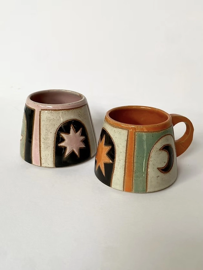 Celeste Cappuccino Cup