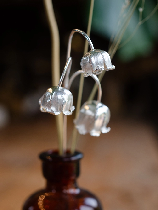 Silver Lily Of The Valley Stem By Ellenlou