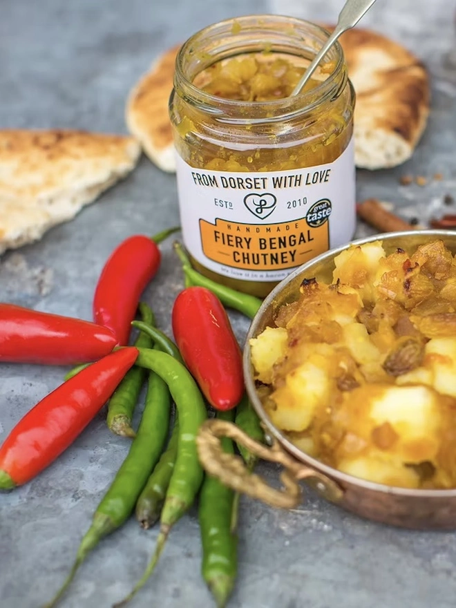 Fiery Bengal Chutney