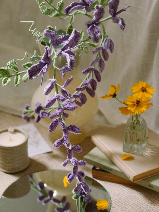 The Way to You Crochet Flower Wisteria