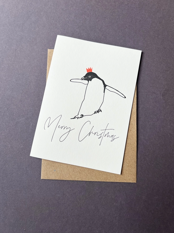 Merry Christmas Penguin
