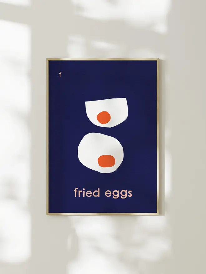 'Fried Eggs' Print
