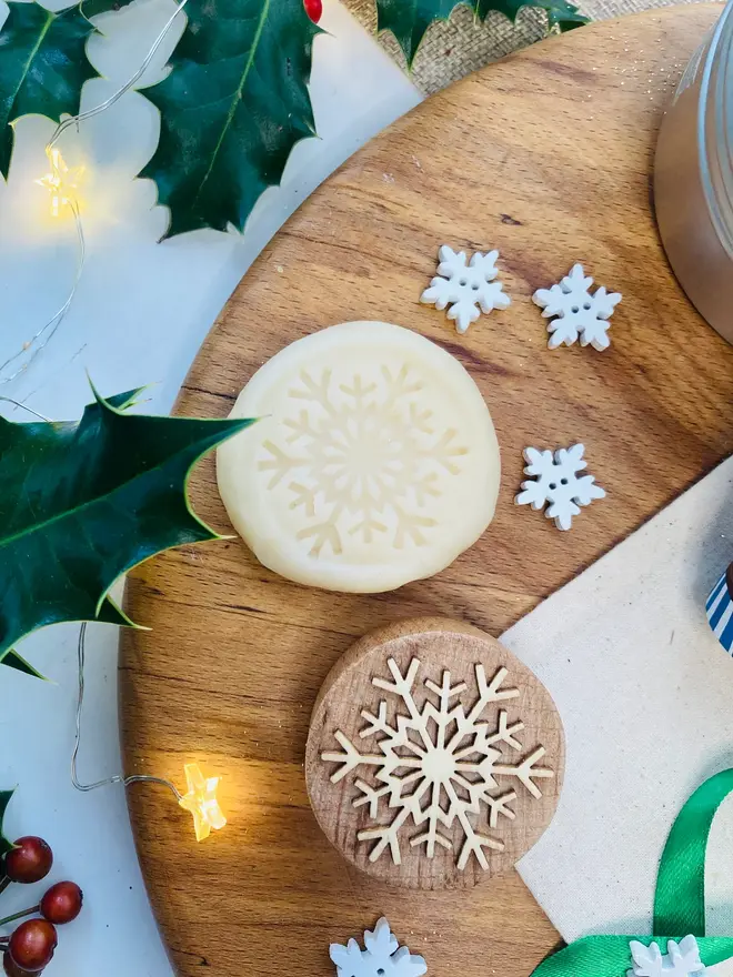 Snowman Playdough Set