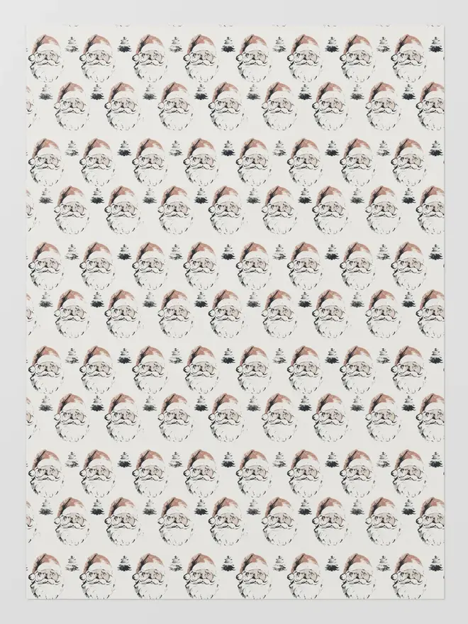 Santa Wrapping Paper