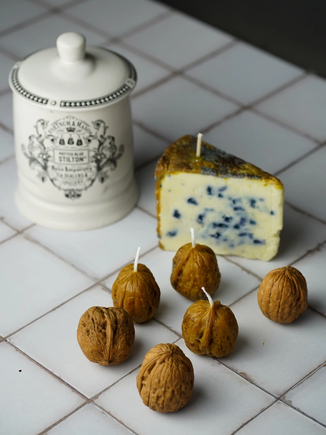 Walnut Candles