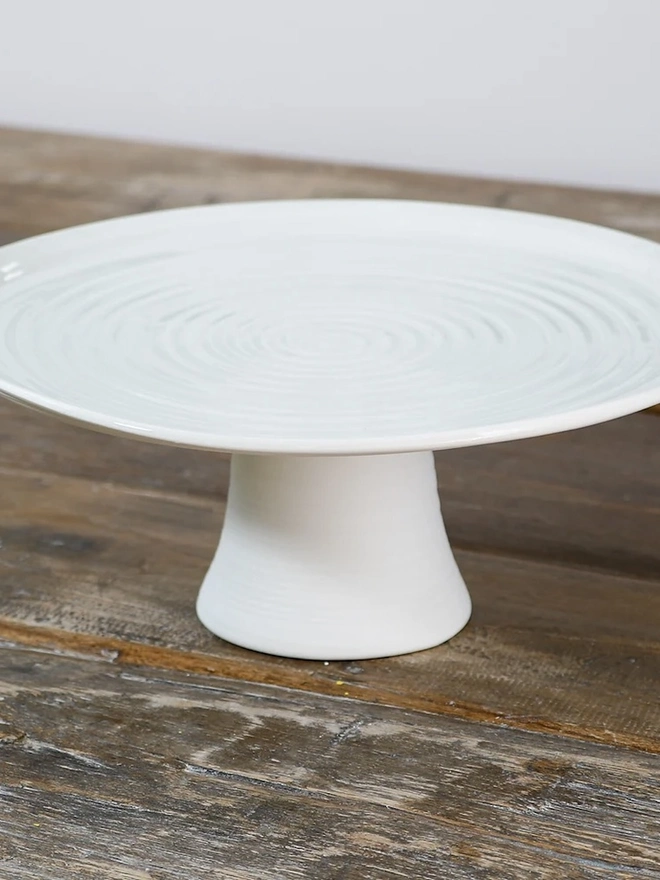 Personalised Large Ceramic Cake Stand