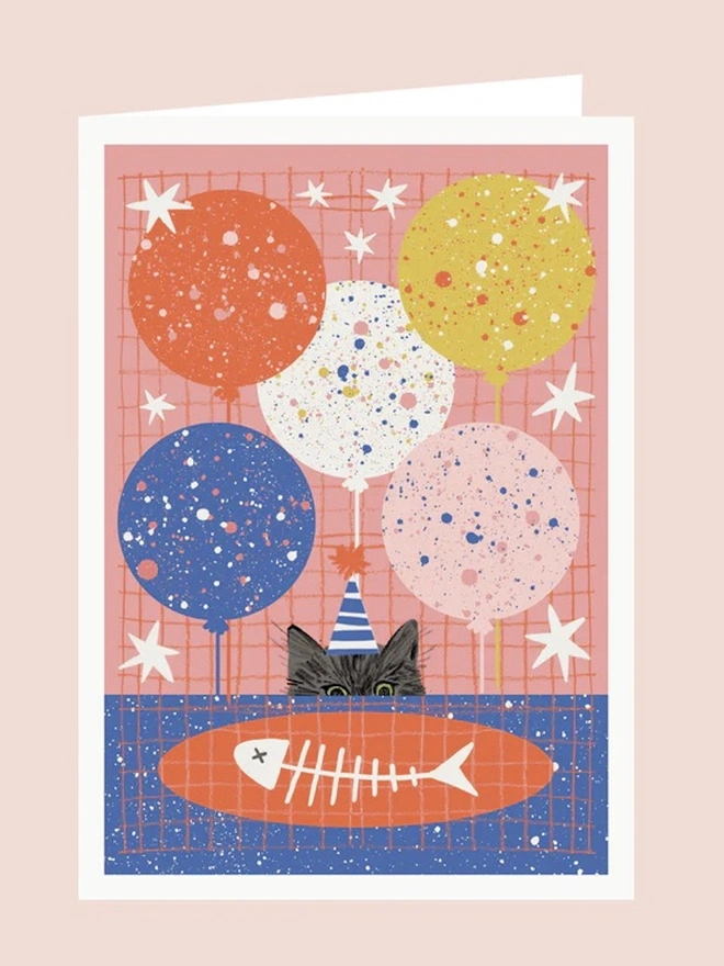 Birthday Cat Card