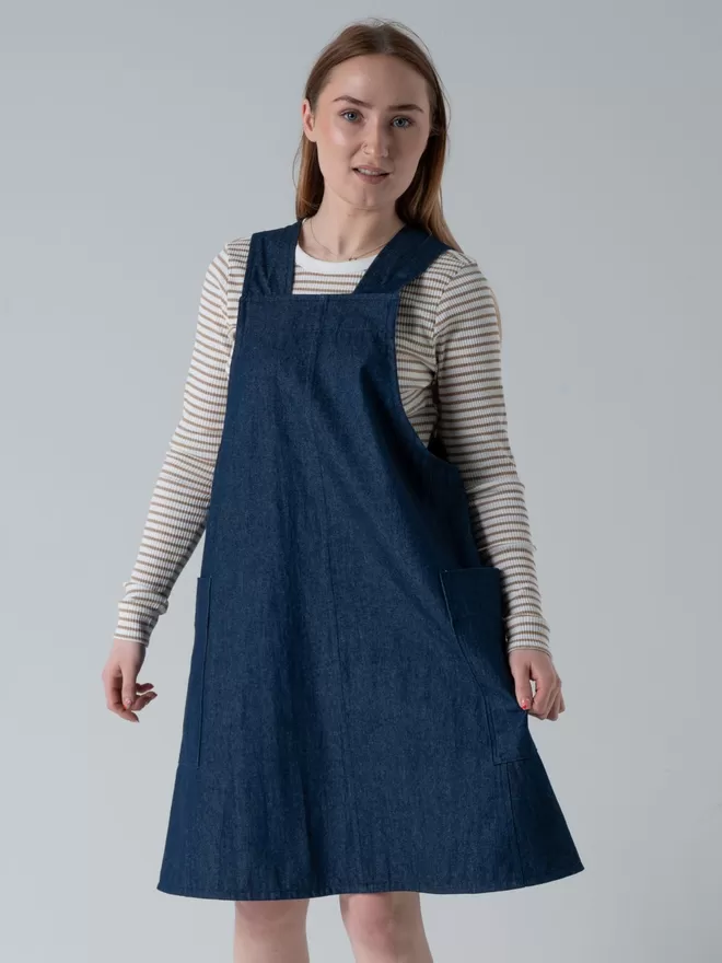 light-blue-denim-a-line-pinafore-dress …