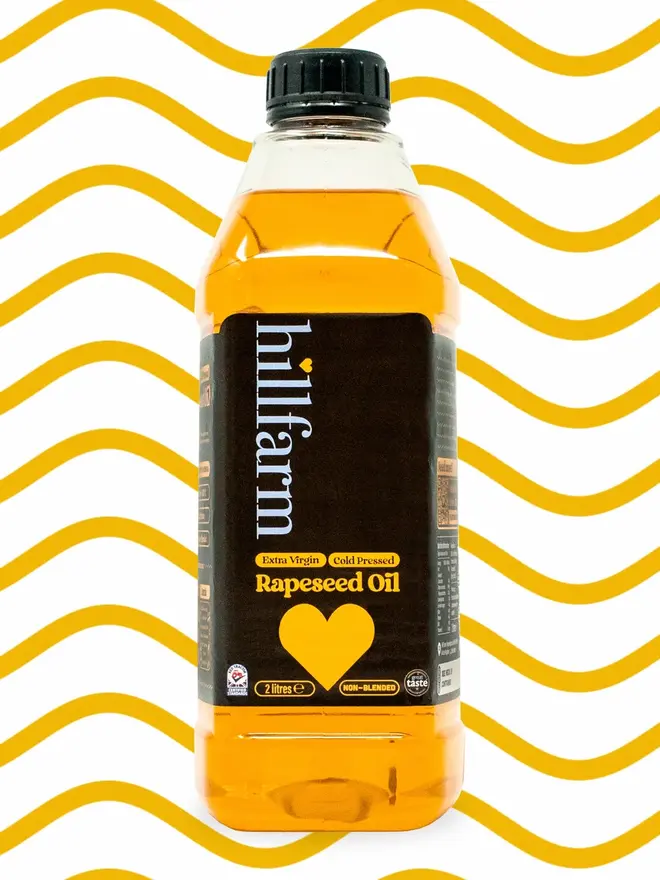 Pure Extra Virgin Cold Pressed Rapeseed Oil
