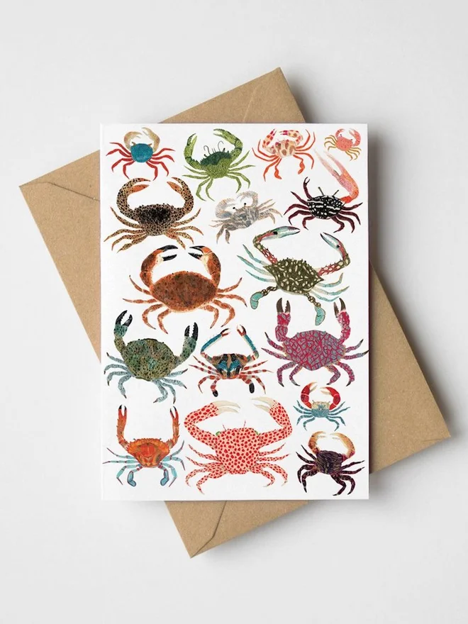 Crabs Greeting Card