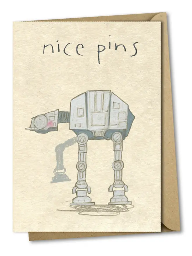 nice pins star wars card