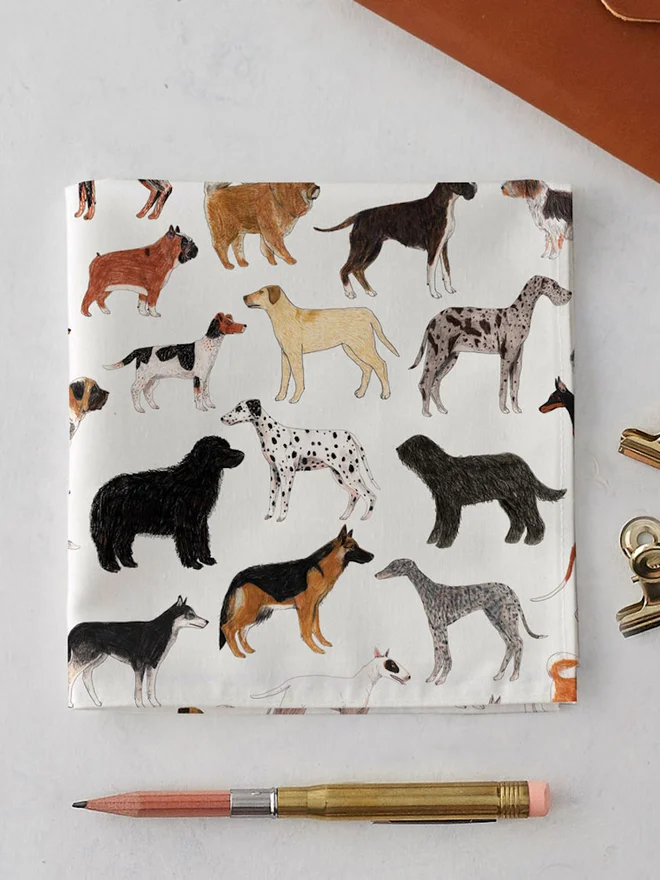 Dogs Handkerchief Pocket Square 