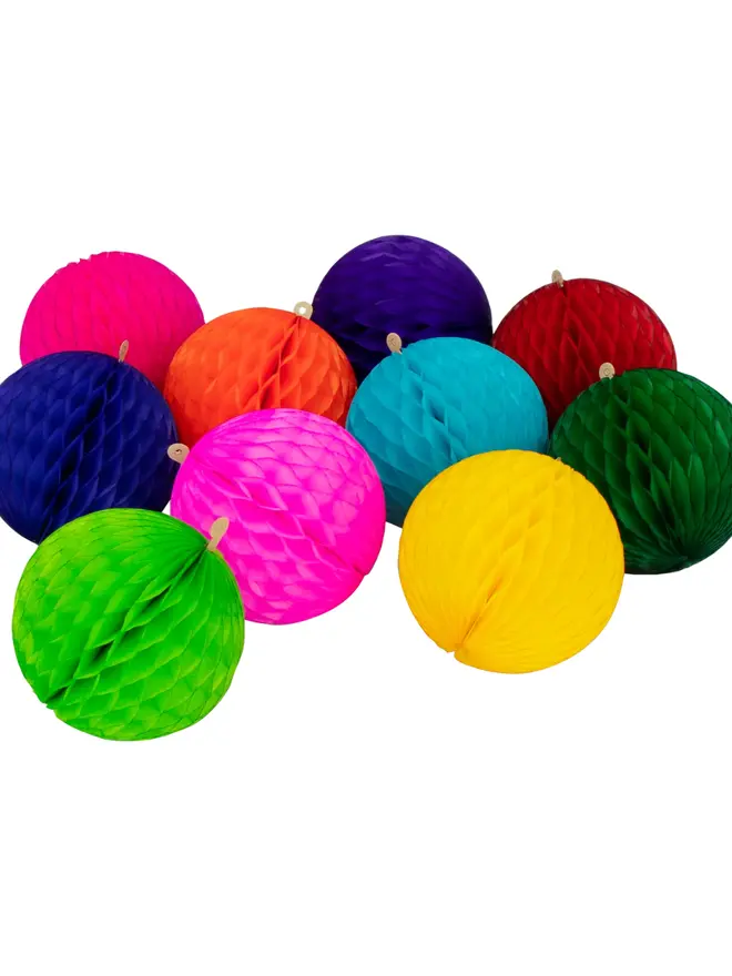 Honeycomb Ball (Set Of 10)