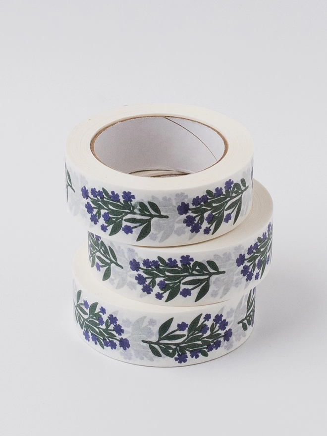 Blue Wildflower Tape