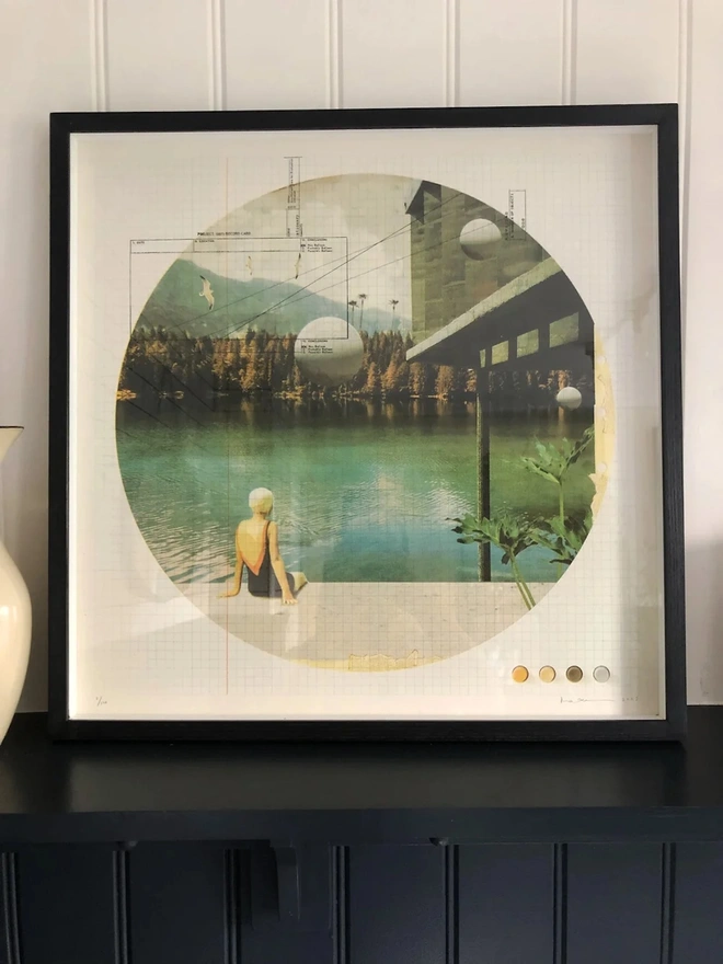 Edge of the Lake Screenprint