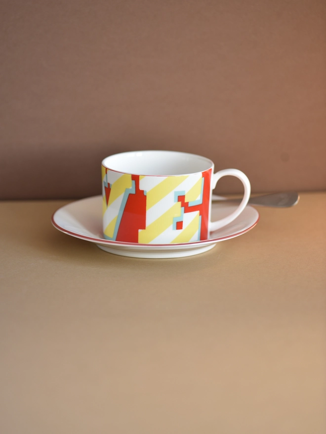 love cup and saucer