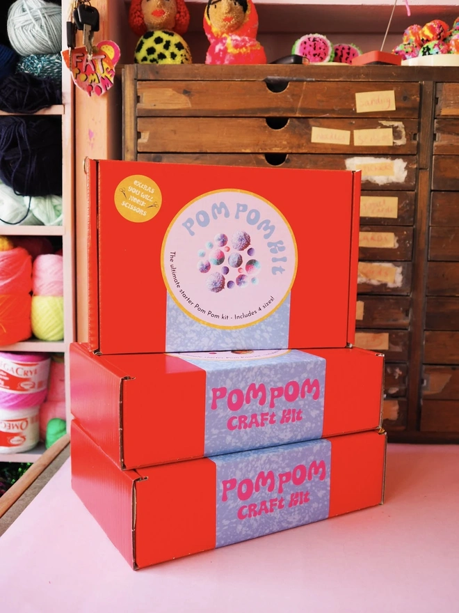 Pastel Starter Pom Pom Kit
