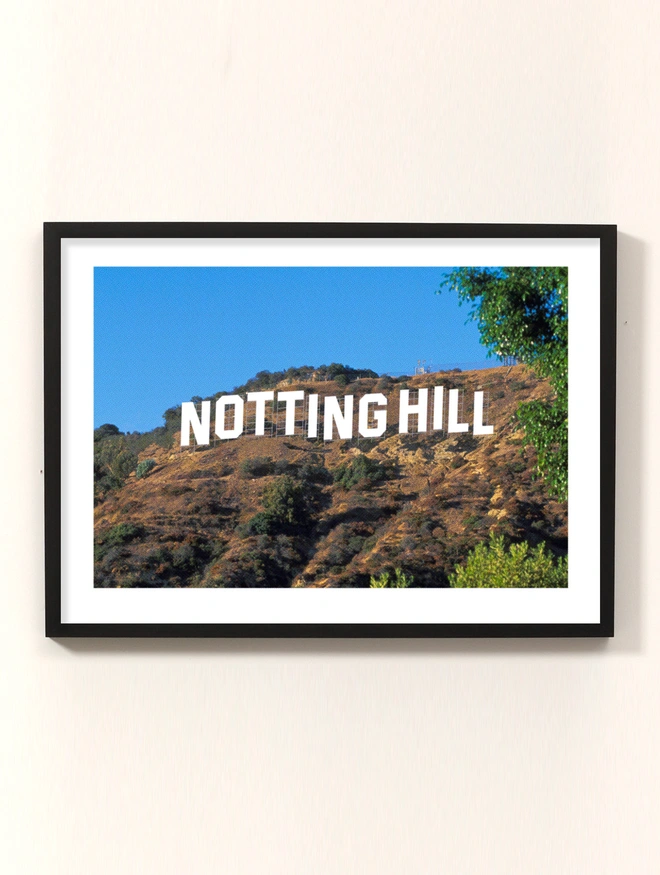 'Nottinghillwood' A2 Giclée Print