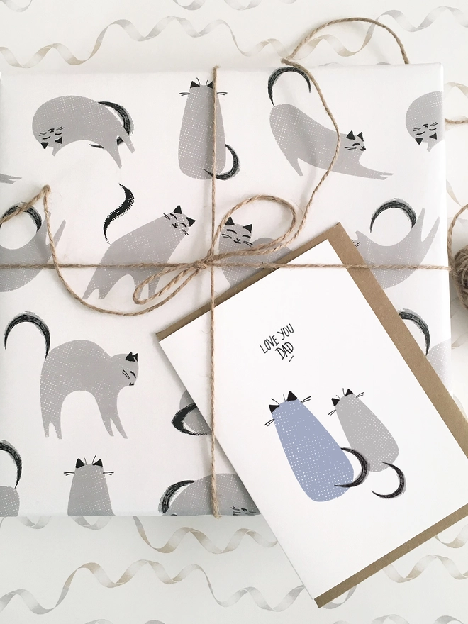 Father's Day Card for Cat Dads