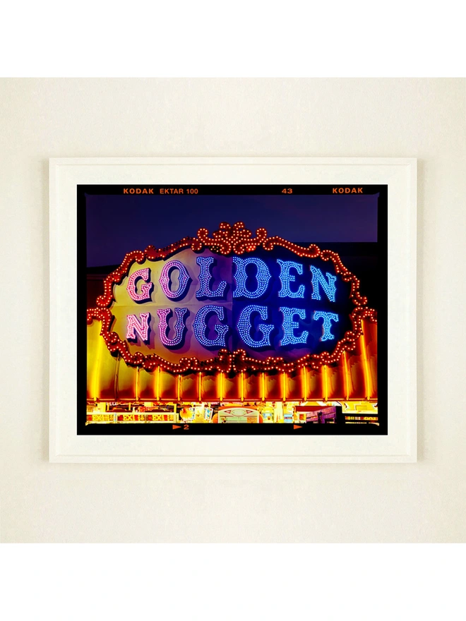 Golden Nugget large white frame Richard Heeps