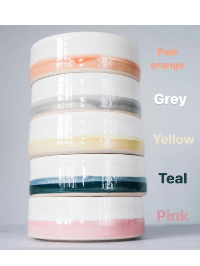 Personalised Two Tone Pet Dog Bowl