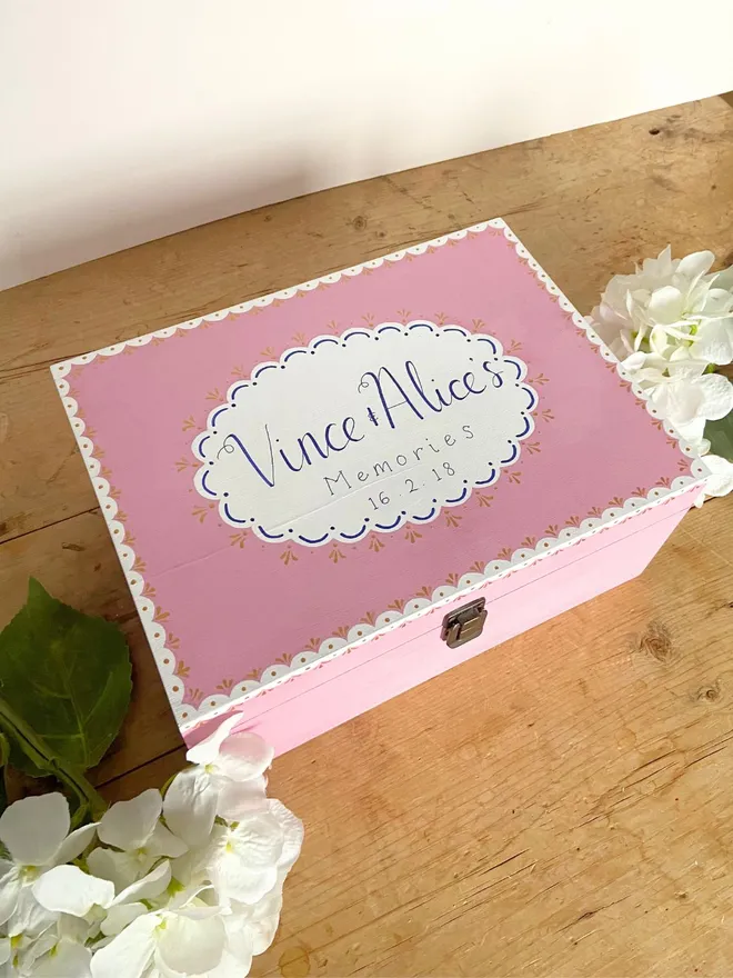 Valentine's Couples Memory Box