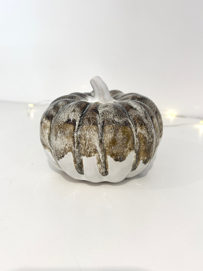 Personalised ceramic pumpkin