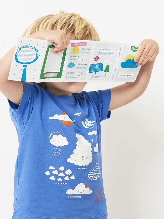 Learn the shapes of the clouds booklet