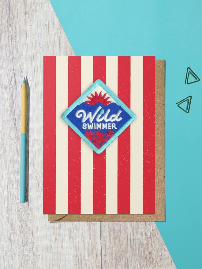 Wild swimming patch