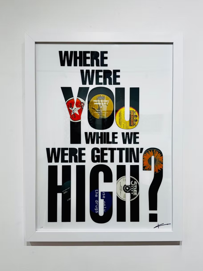 keith haynes oasis vinyl artwork