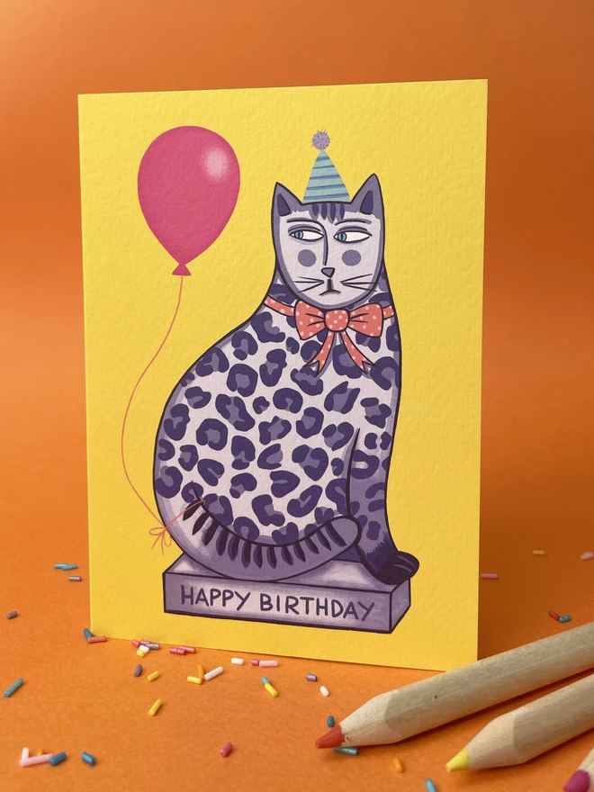 Party Balloon Cat
