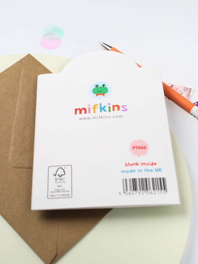 Bug Hotel Children's Birthday Card