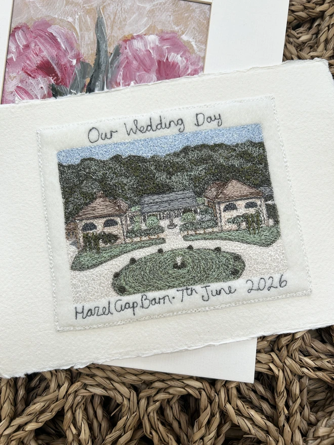 Special Place Embroidered Picture