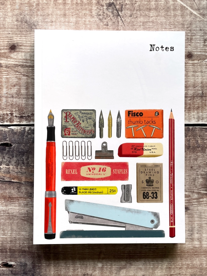 Stationery notebook cover
