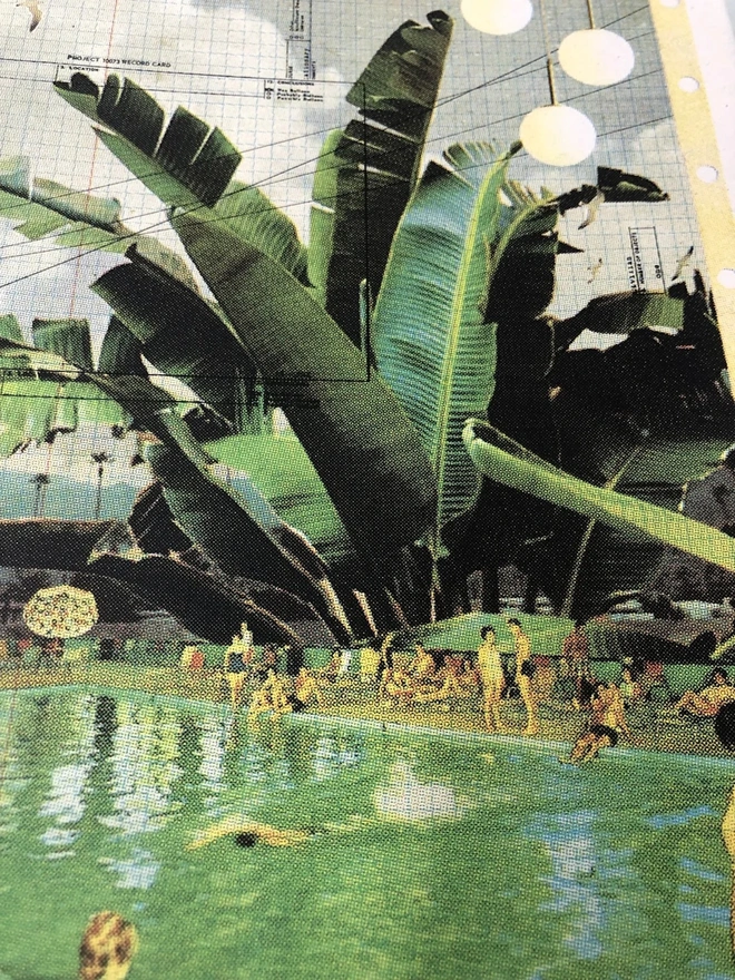 Underneath The Palms Mini Edition Screenprint