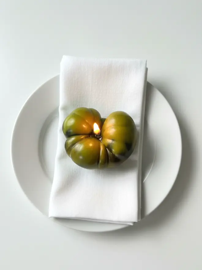 Zebra Costaluto Tomato Candle