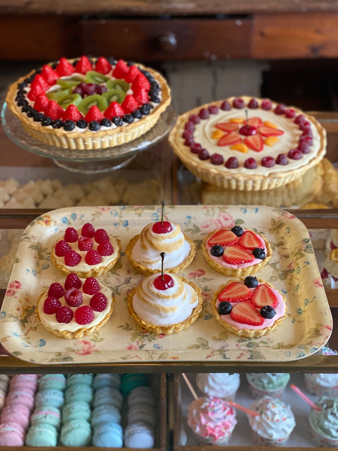 Fake food tart