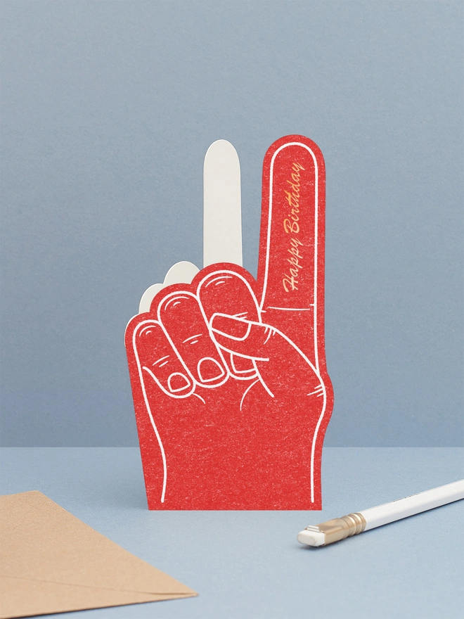 red-foam-finger-greeting-card-with-hot-foil-happy-birthday