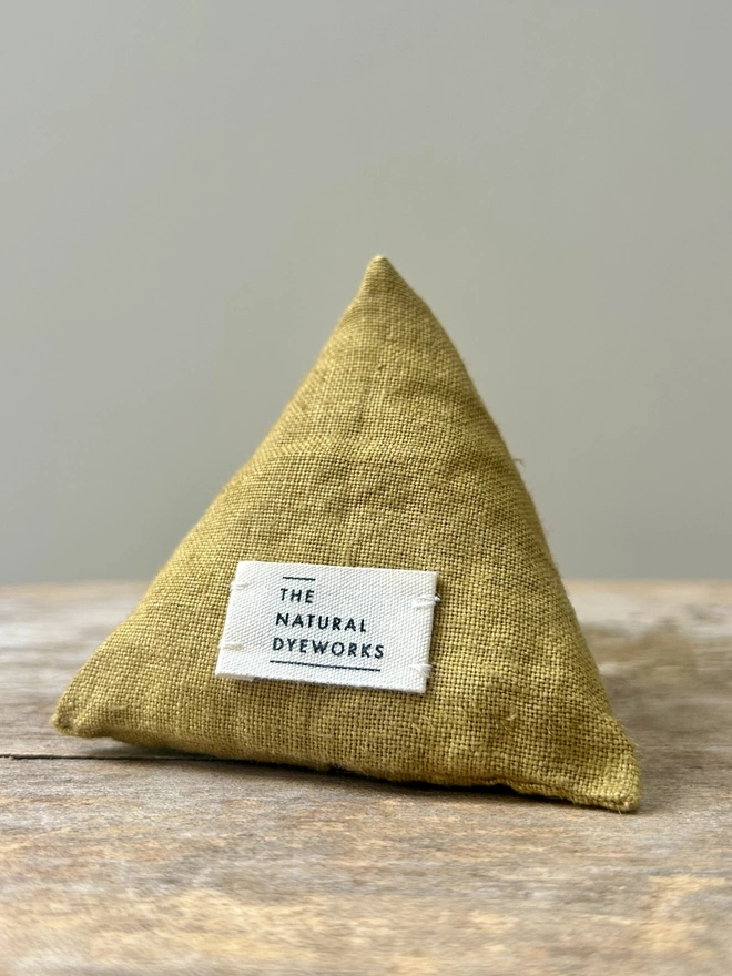 Olive Linen Lavender Bag