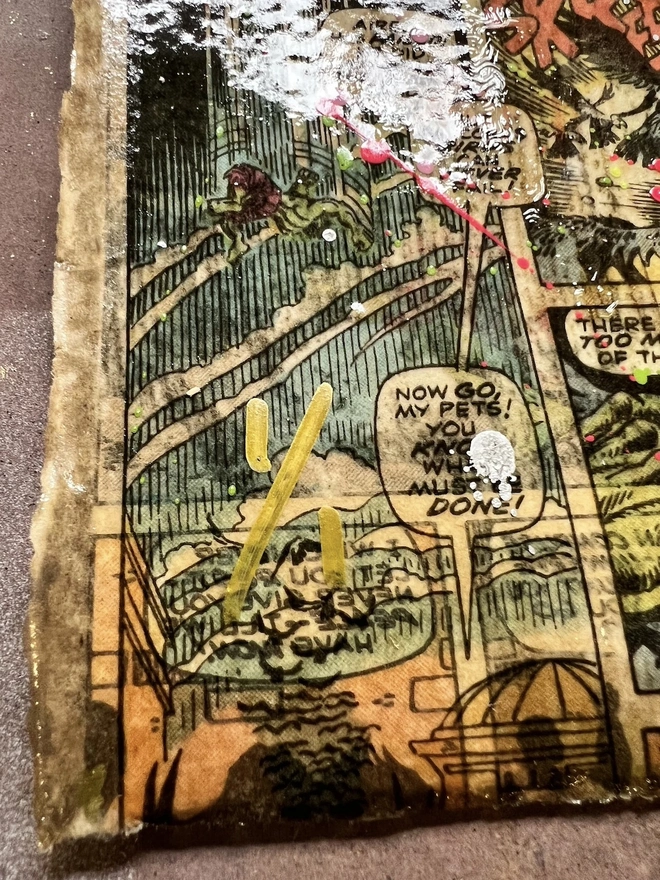 Popeye Pulp Rock 2 Original 1/1