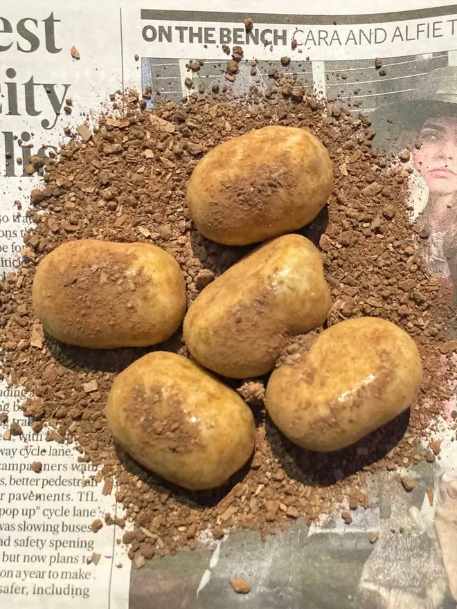 Chocolate Potatoes by the Chocolate Detective 