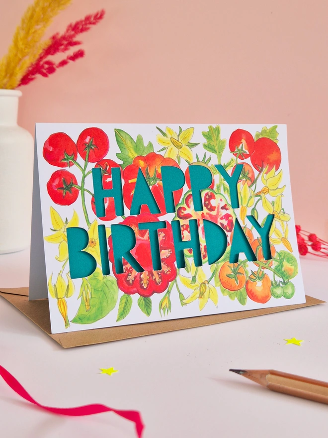 tomato birthday card