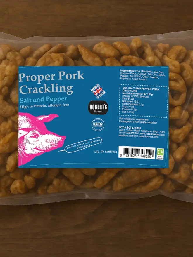 Pork Crackling Refill Bags