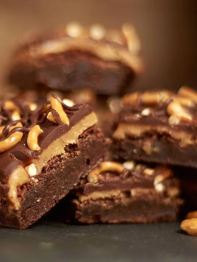 Salted Caramel Brownies (Box Of 12 Or 24)