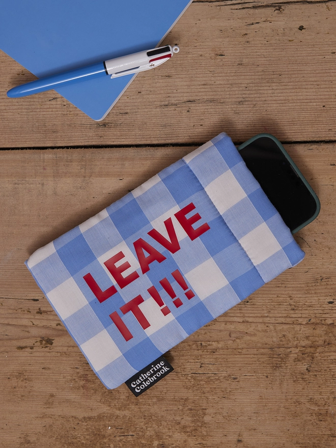 CATHERINE COLEBROOK LEAVE IT PHONE COVER
