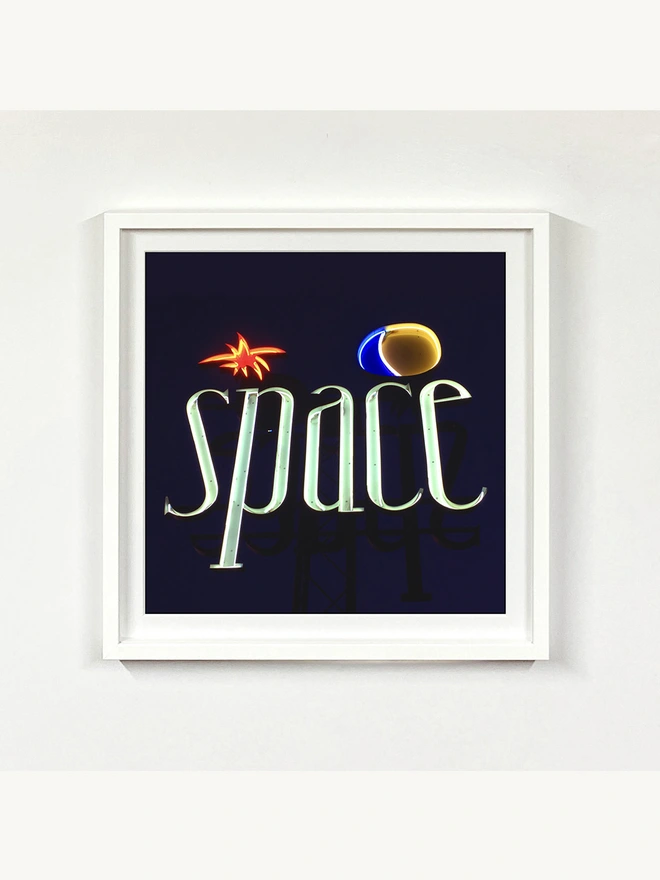 Space Ibiza Framed in White